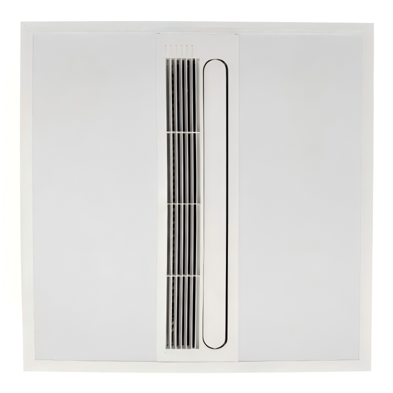 Kipas Ekzos Siling Bersepadu LED 600x600